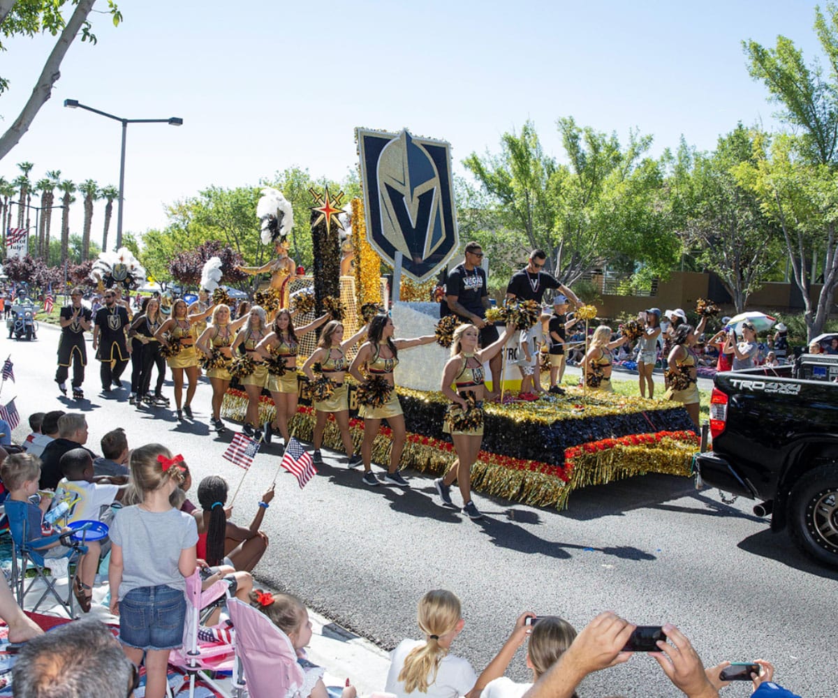 media_secondary The Summerlin Council Patriotic Parade consistently garners significant media coverage.